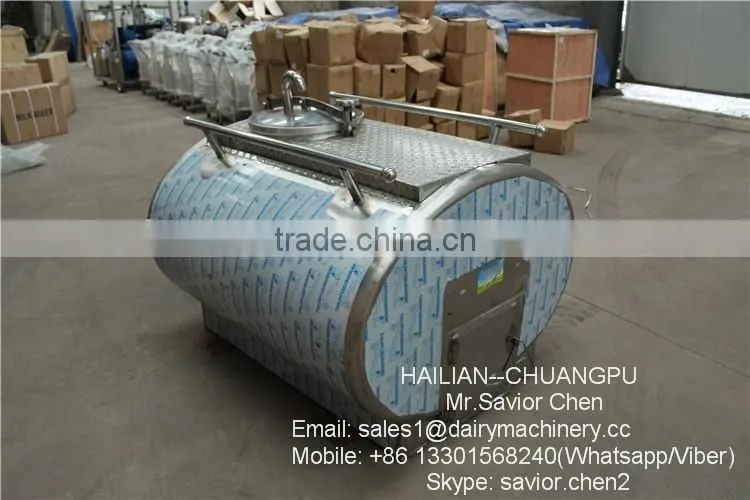 Milk Transporting Tank , Milk Tank For Factory