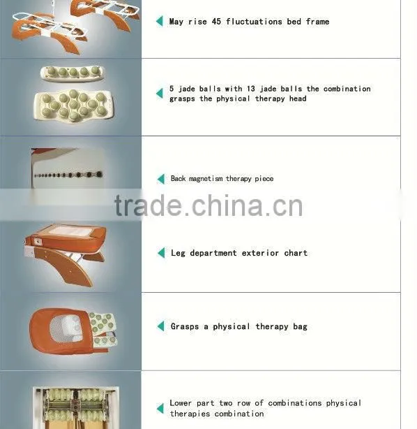jade thermal therapy massage beds