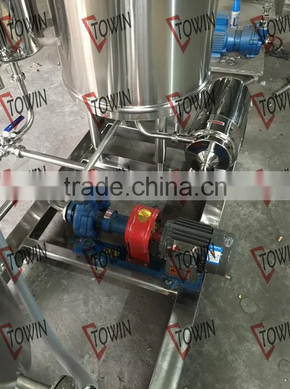 Custom Industrial Small Milk Pasteurization Machine/Batch milk pasteurizer for sale