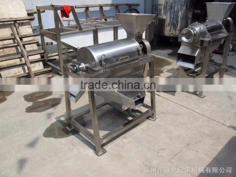 Professional Stainless Steel Fruit Pulp Extractor Machine Prices/Frozen Fruit Pulp Making Machine/Mango pulper machine