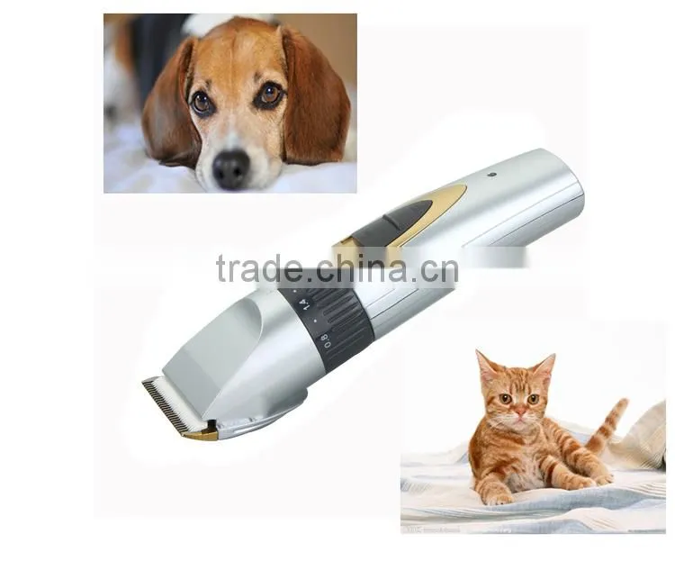 Professional electric wireless dog clipper with Ni-MH 1200mAh battery