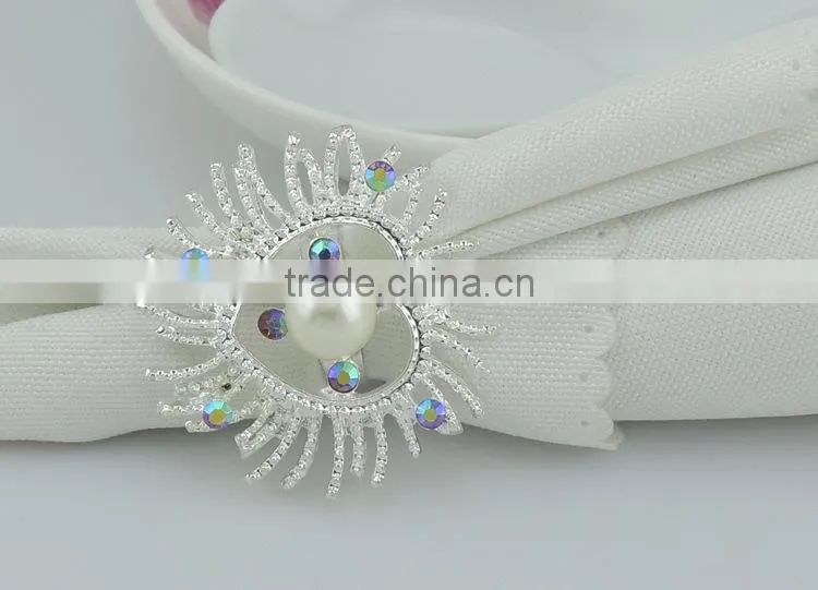NR026 bulk wholesale jeweled napkin ring