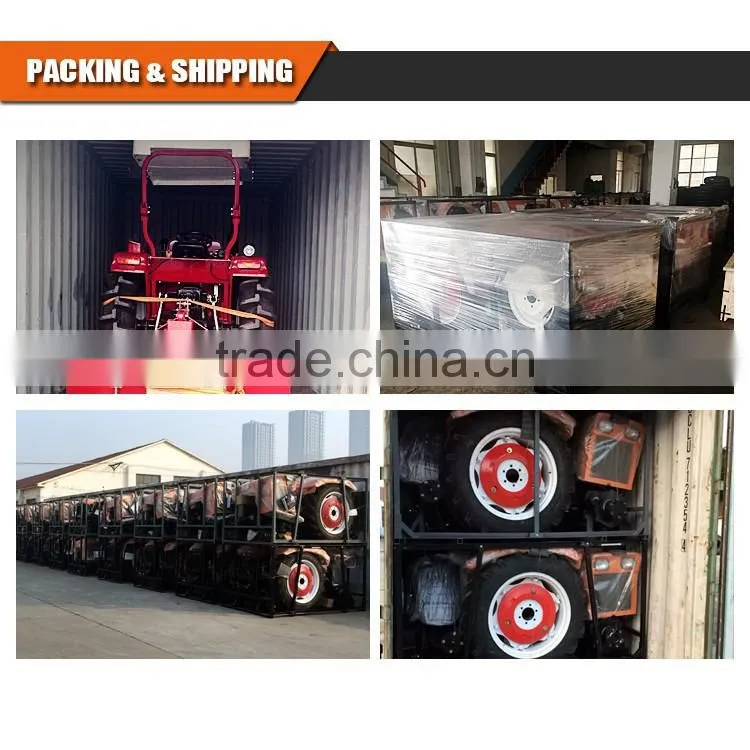 40HP 4x4 type cheap price small garden tractor