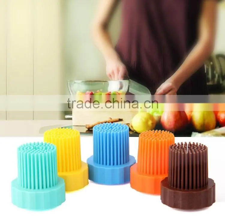 2017 most popular barbecue tools silicone bbq grill brush