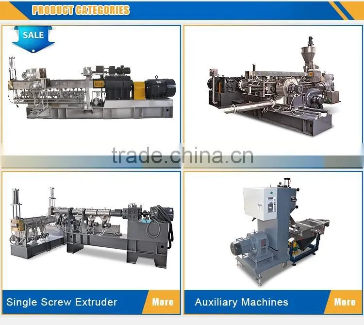 Carbon Black Masterbatch Air Cooling Pelletizing Line/Tse Series Filler Masterbatch Machine Pelletizing Line