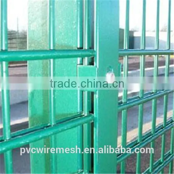 2016 top manufacturer double wire mesh fence/double fence