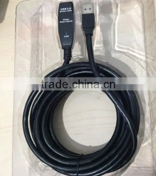 USB 3.0 extension cable USB 3.0 Repeater Extension Extender Cables Lead USB3.0 5Gbp speed 10m 15m 20m 30m 50m