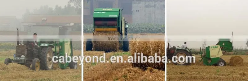 Grass baling machine
