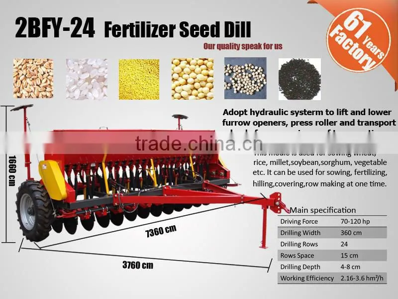 36 row direct drill disc seeder