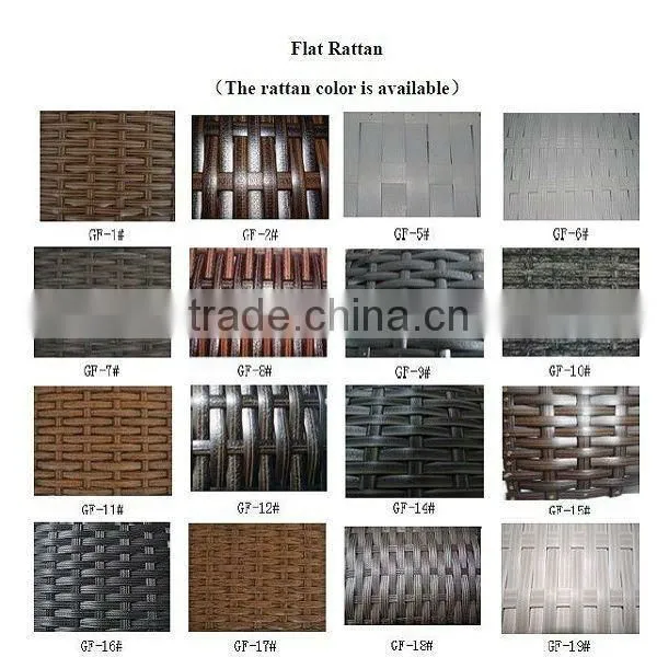 S&D wicker garden furniture rattan / china garden furniture