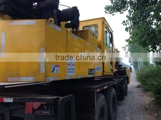 used tadano tg500e 50t crane , used mobile truck crane from japan