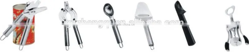 High quality kitchen manual stainless steel can opener,bottle opener(ZQ11)