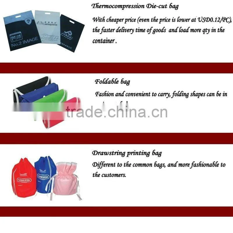 2014 BEST SELLING Borsa riciclabile promozionale