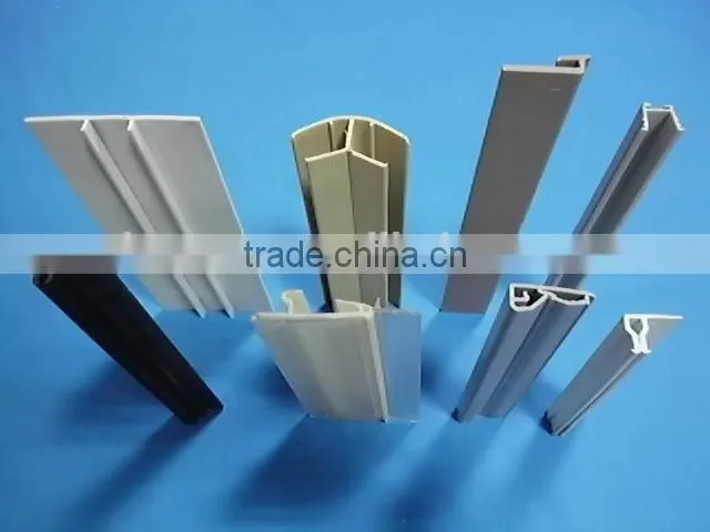 china customize extrusion PVC profiles