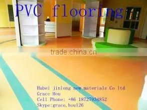 PVC plastic flooring for sports PVC sports flooring