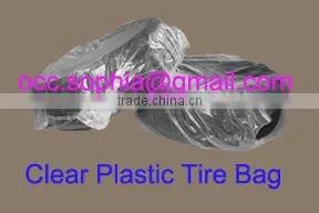 PE bag for tire storage