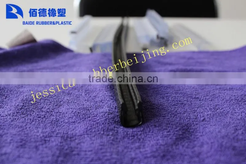 Top Quality! glass balcony sliding door plastic strips in china