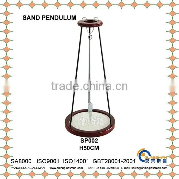 hot sale art designs decoration pit and sand pendulum SP012