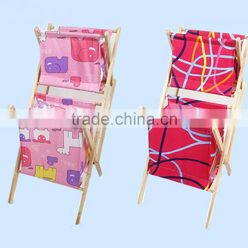 wood Shelf Hanging Storage Baskets/magazine Rack newerpaper rack