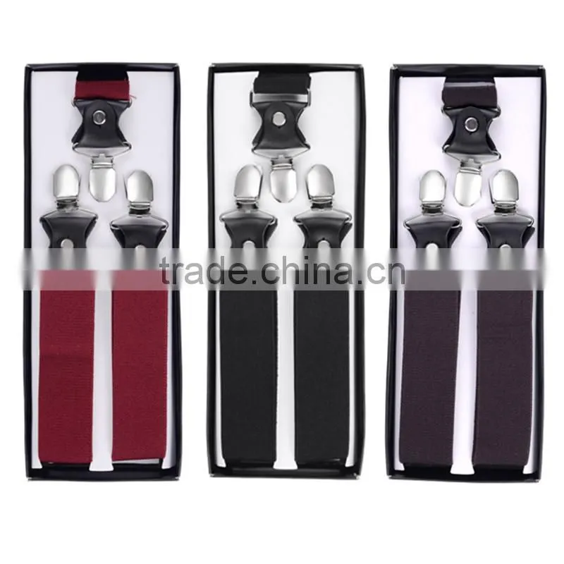 2016 Polyester Fashion Braces Suspenders With 2.5*100cm