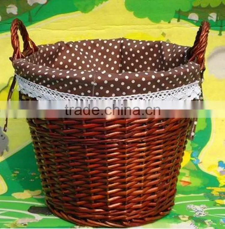 the newest wicker laundry basket with handles