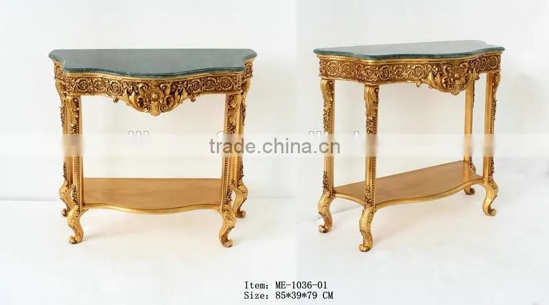 Small Size Console Table Furniture Living Room Set With Mirror Art