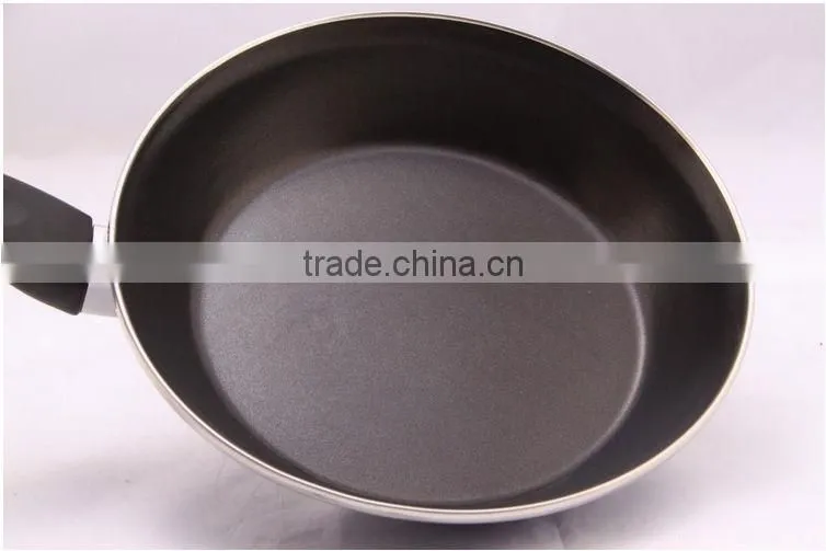 2014 High Quality Enamel Cast Iron Frying Pan