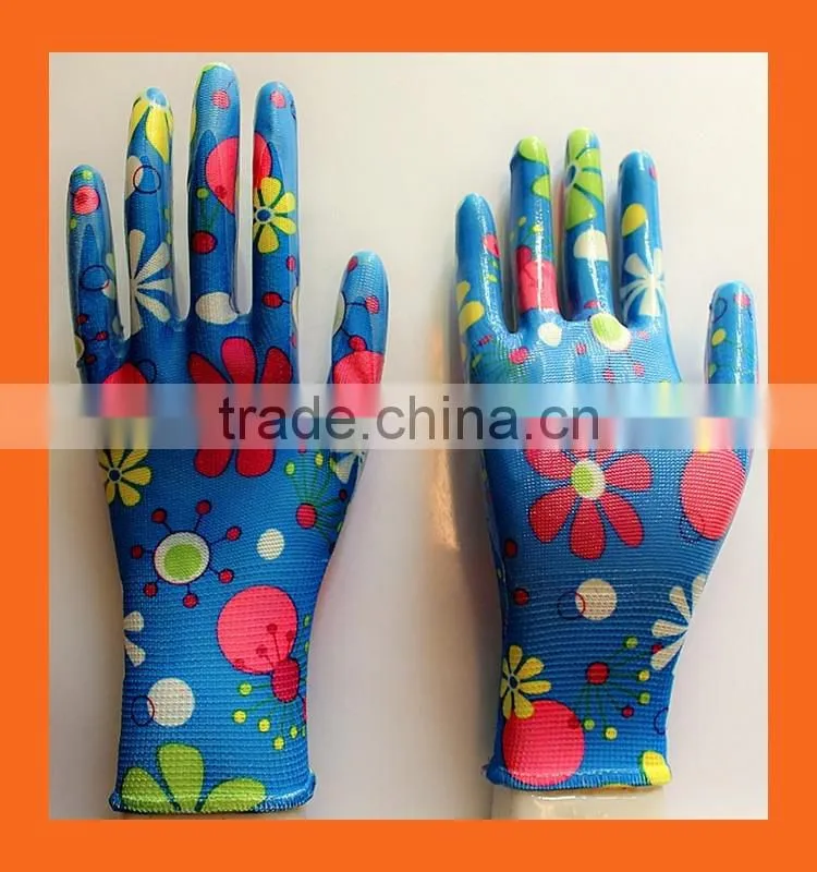 Frostbreaker Foam Latex Form Fitting Gripping Gloves,Women Gardening Gloves