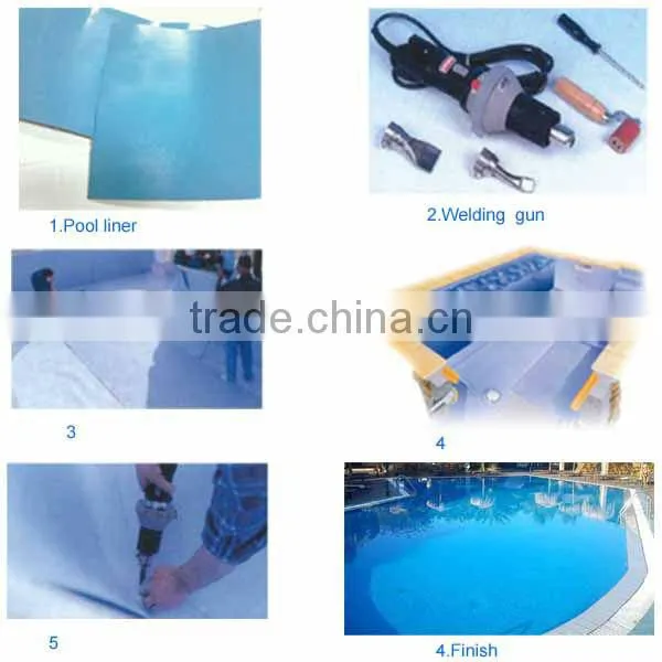 Swimming pool plastic waterproof vinyl pool PVC liner