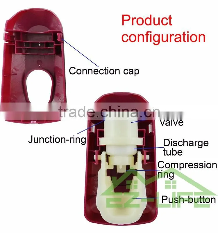 2017 X paste touch and brush toothpaste dispenser for kids