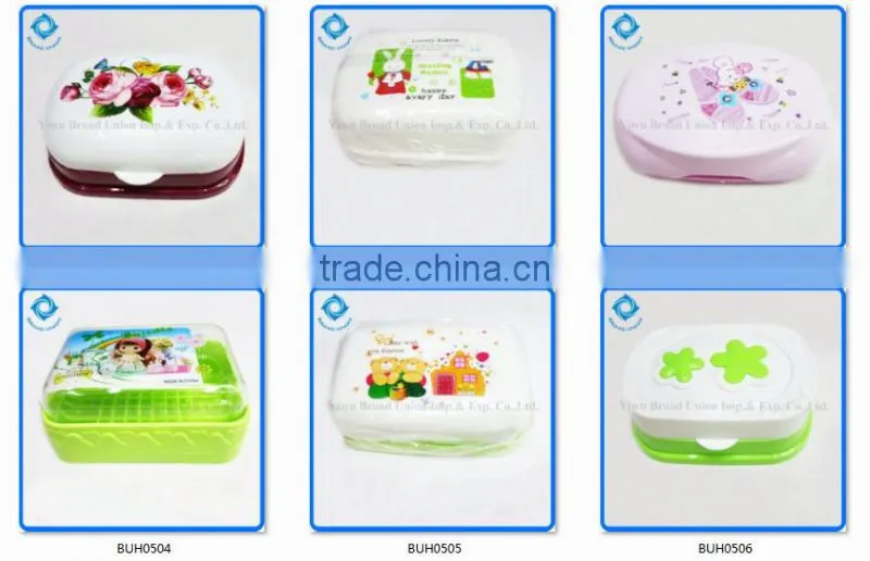 Printed Soap Box Bathroom Soap Box Plastic Soap Box