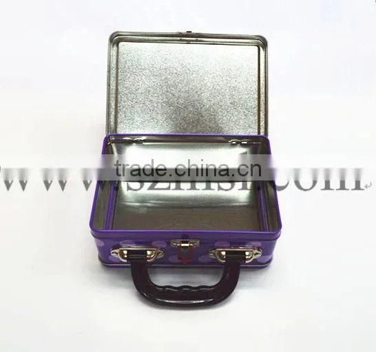 Metal lunch box , food garde tinplate