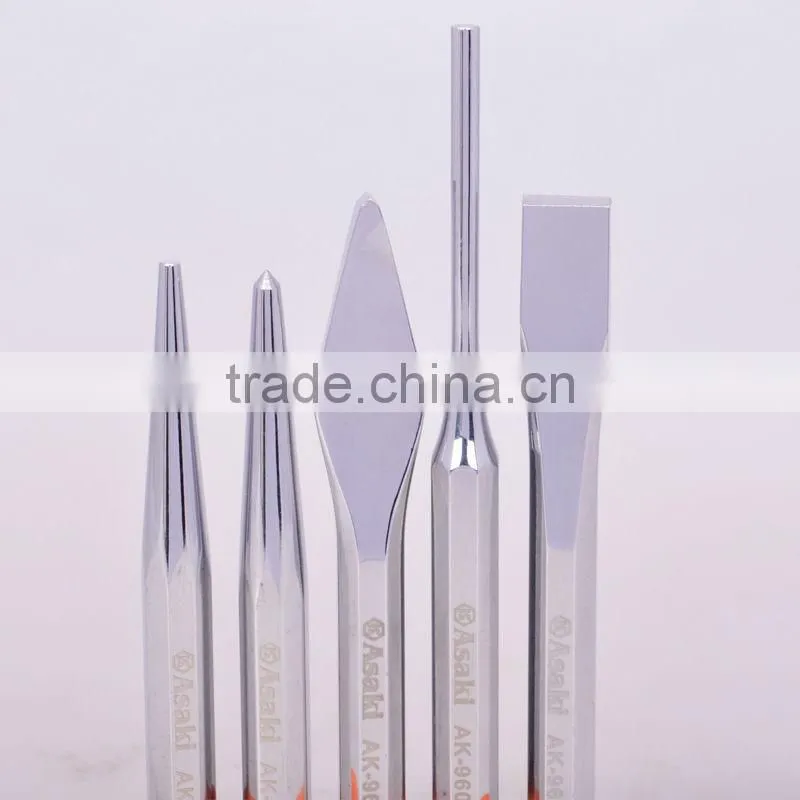 AK-9626 High Quality 5 PCS Punch & Chisel Set