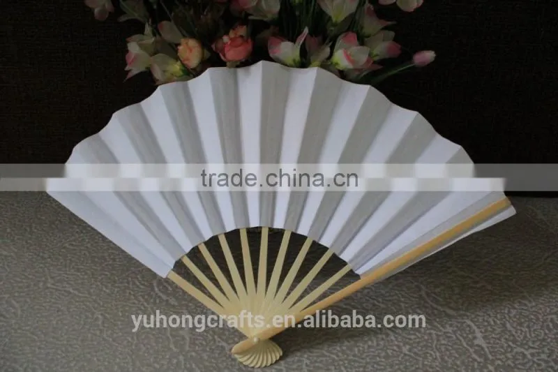 Japanese chopsticks paper fan with Japanese flag logo