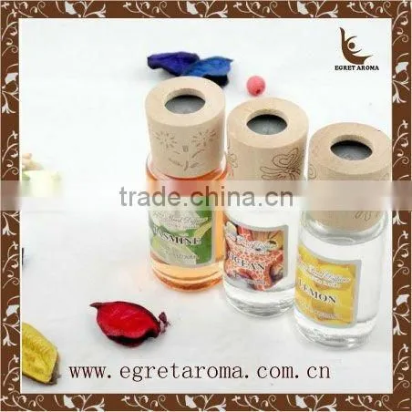 2015 natural home air freshener round shape glass reed diffuser bottle reed diffusers wholesale