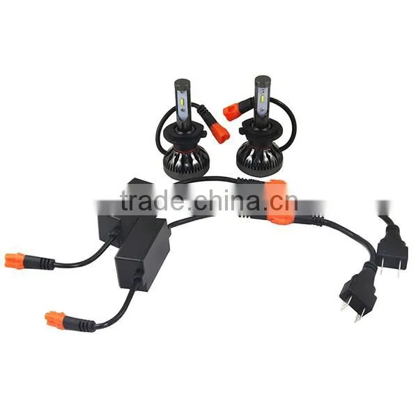 60W CSP chip car H7 led headlights bulbs headlamp LED Car headlight 6000K