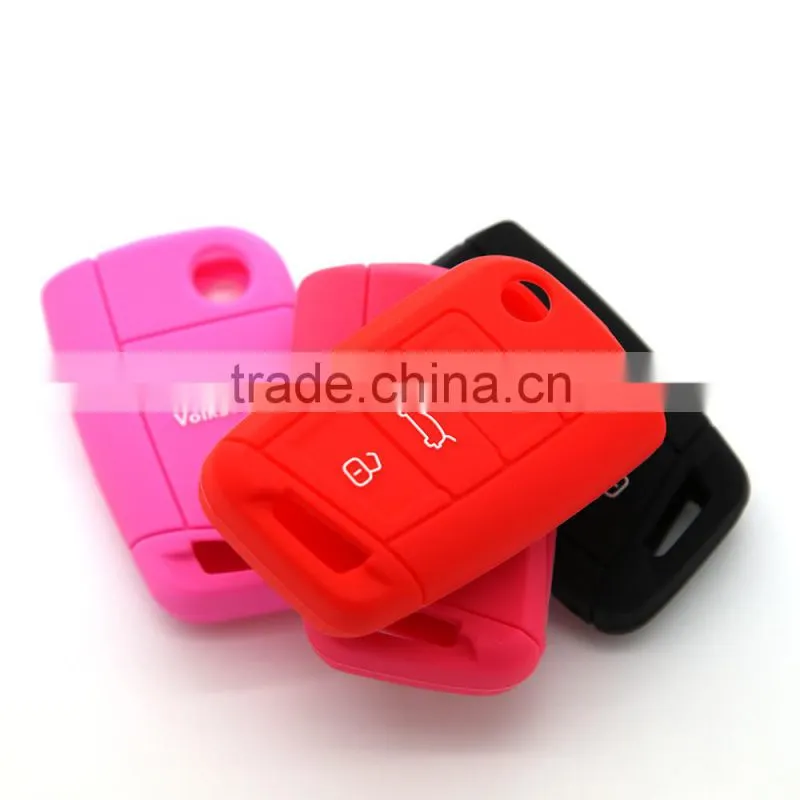 Wholesale new design fashion silicone car key protective cover for Chevrolet