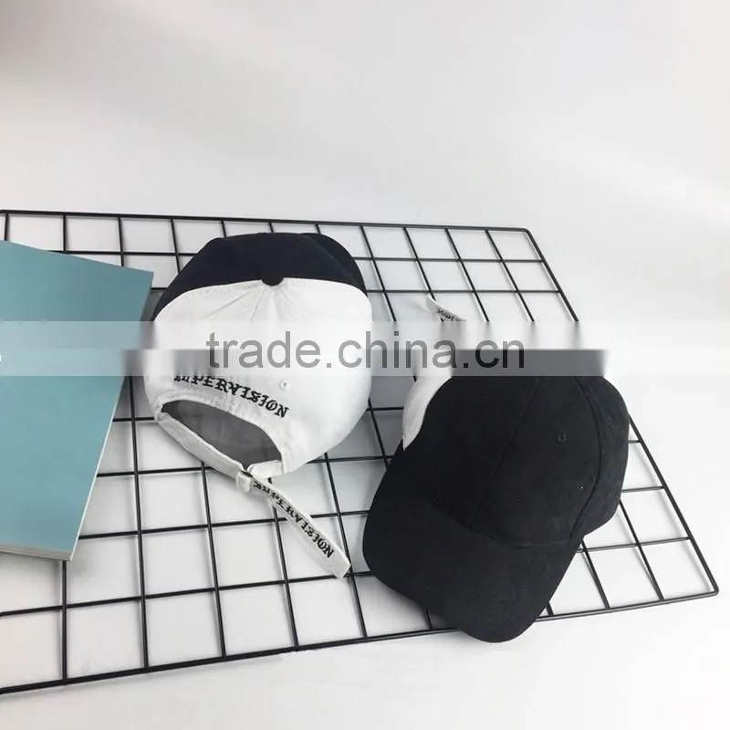 New Style Double Color Assembling Baseball Dad Cap With Flat embroidery