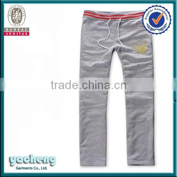 wholesale sweatpants high quality 100% cotton sweatpants Custom mens apparel yoga pants men jogger pants