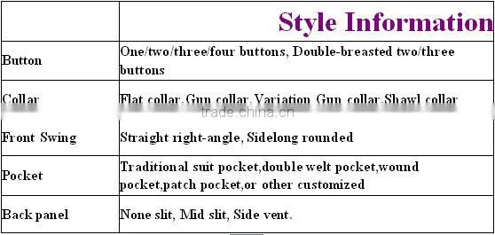 Business suits for man grid suits