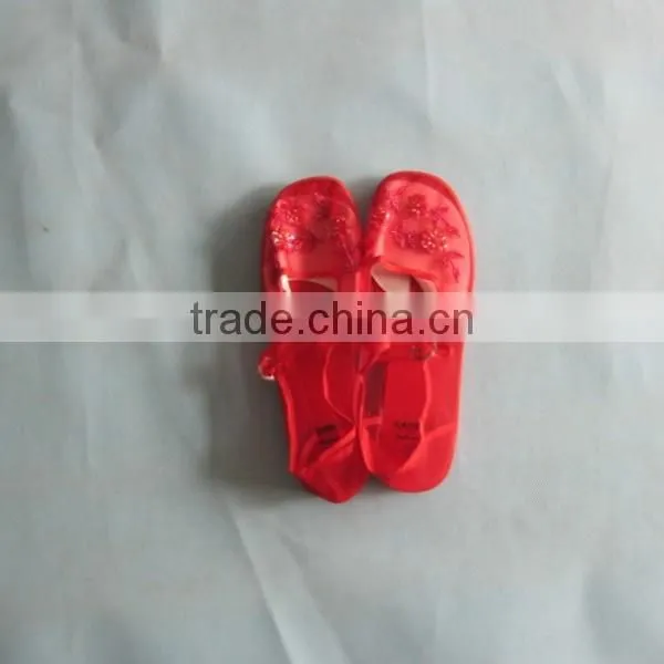 Cheap Lady Embroidered Casual Sandals stock 140703b