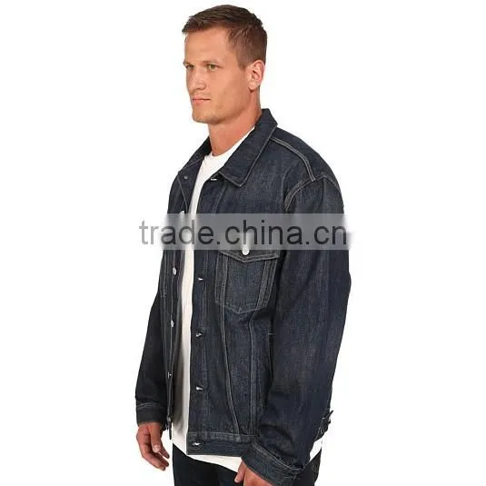 loose style fashion custom made men outdoor jacket OEM factory