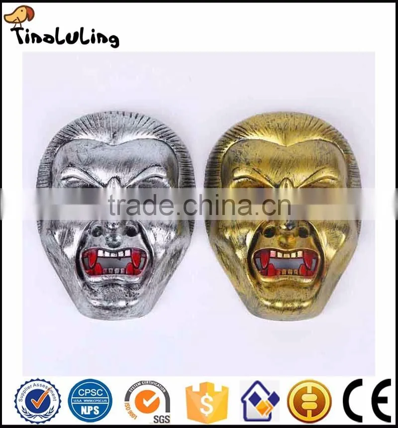 Adult and children Halloween Gold and Silver Vampire Zombies Mask