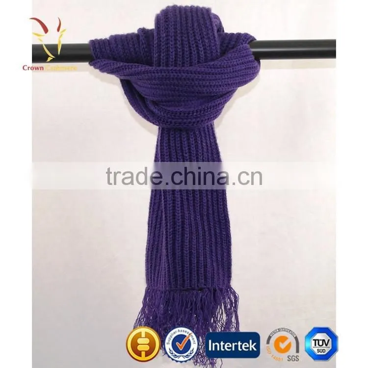 Manufactory Long Big Neck Scarf with Fringe
