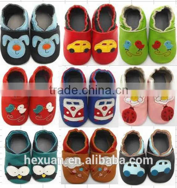 wholesale soft sole baby leather shoes,children shoes,baby leather shoes