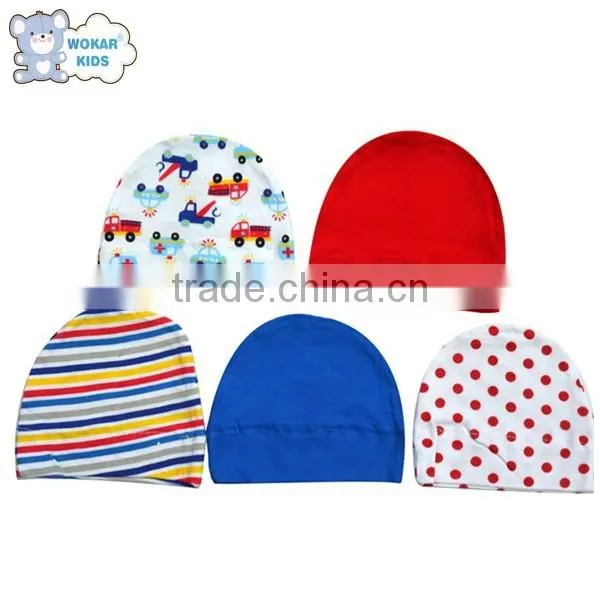 2016 hot sale cheap baby cotton beanies hat