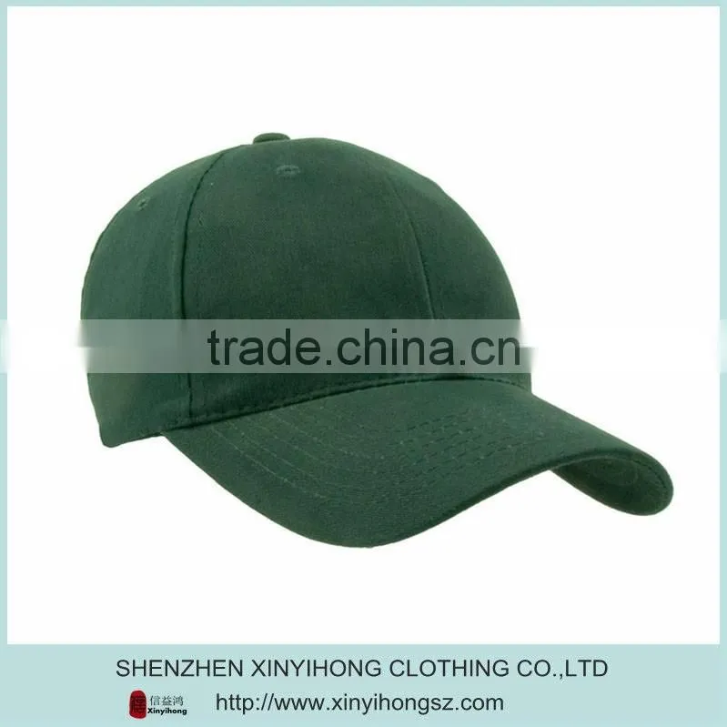 custom top quality 100% cotton twill baseball cap/golf sports caps