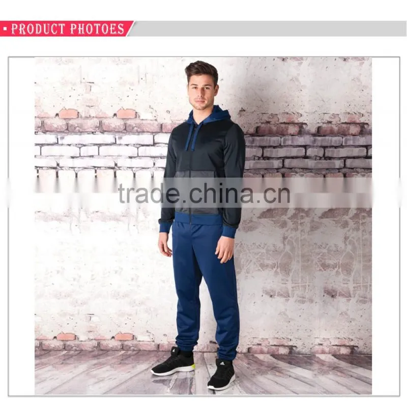 New design jogger 100%polyester mens tracksuit,training wear