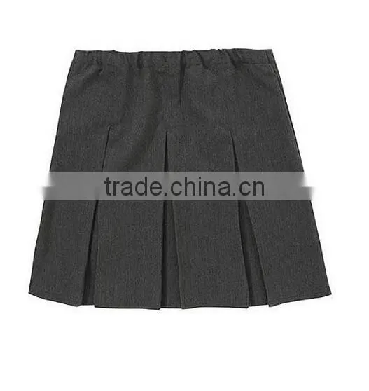 wholesale grey girls sexy school uniform skirts design