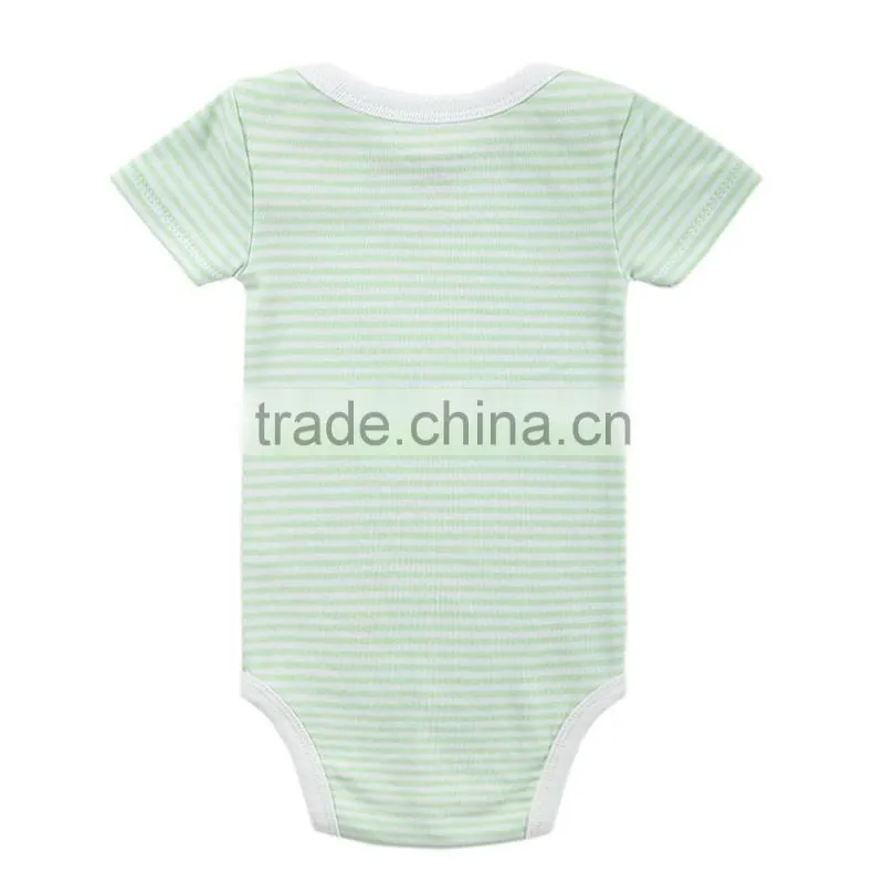2017 summer new style cotton stripe baby jumper jumpsuits one-piece garment